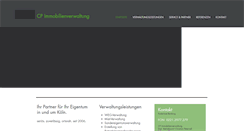 Desktop Screenshot of cp-immobilienverwaltung.de